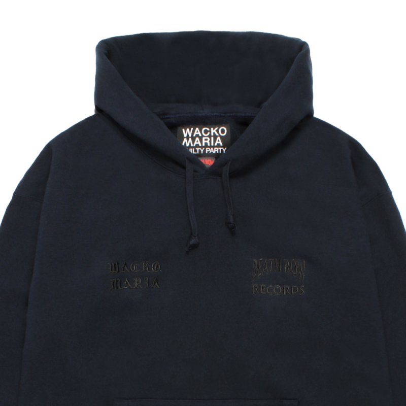 画像3: WACKO MARIA/DEATH ROW RECORDS / HEAVY WEIGHT HOODED SWEAT SHIRT（NAVY）［プルオーバーパーカー-26春夏］