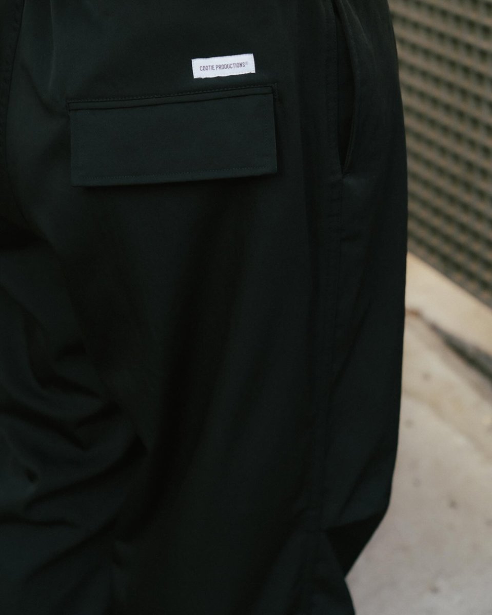 画像11: COOTIE PRODUCTIONS/Ny/Wo Twill Utility Wide Easy Trousers（Black）［ユーティリティーワイドイージートラウザース-26春夏］ (11)