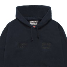 画像3: WACKO MARIA/DEATH ROW RECORDS / HEAVY WEIGHT HOODED SWEAT SHIRT（NAVY）［プルオーバーパーカー-26春夏］ (3)