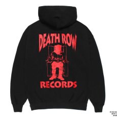 画像1: WACKO MARIA/DEATH ROW RECORDS / HEAVY WEIGHT HOODED SWEAT SHIRT（BLACK）［プルオーバーパーカー-26春夏］ (1)