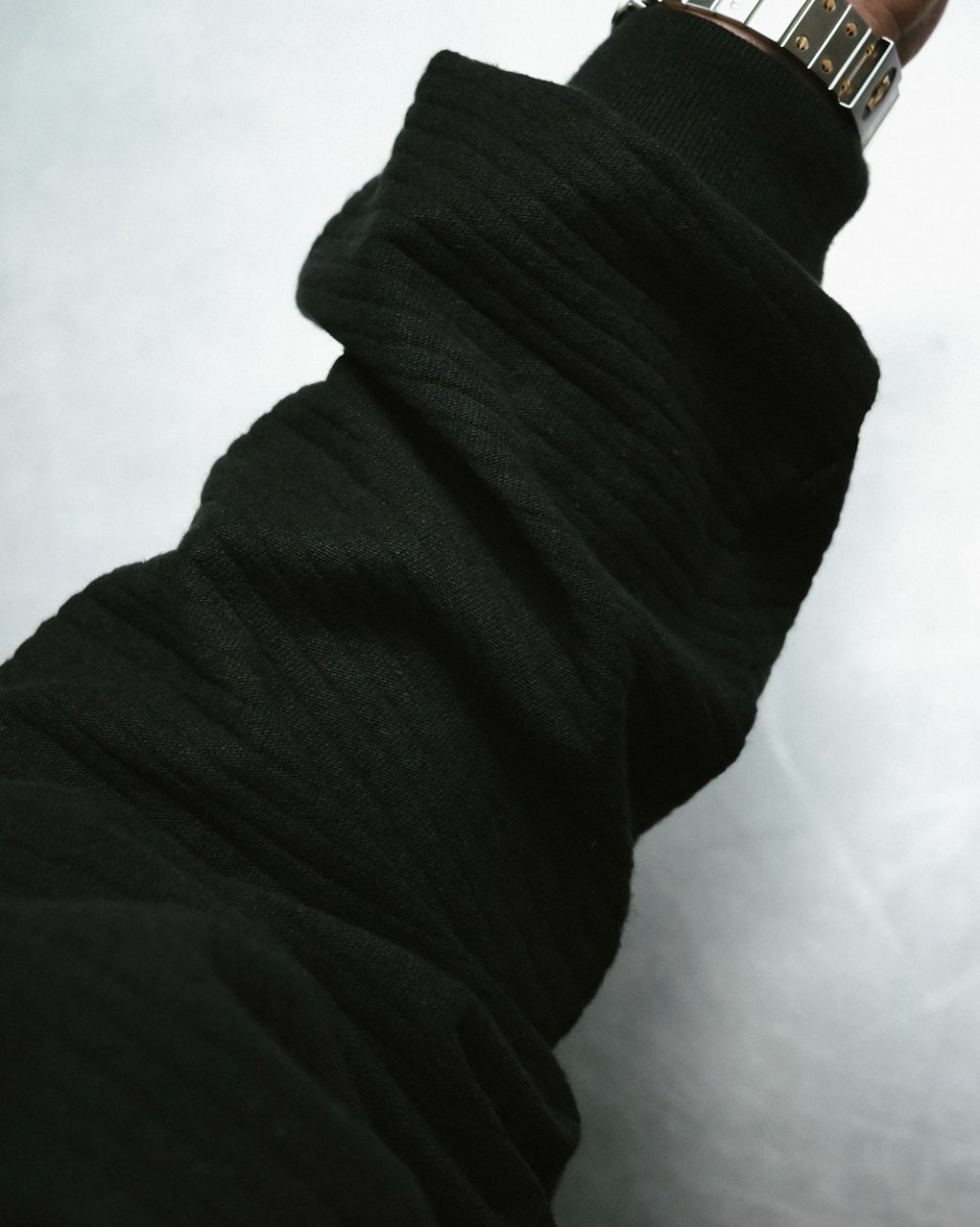 画像8: COOTIE PRODUCTIONS/Bumpy Border Jersey L/S Tee（Black）［バンピーボーダー長袖T-26春夏］ (8)