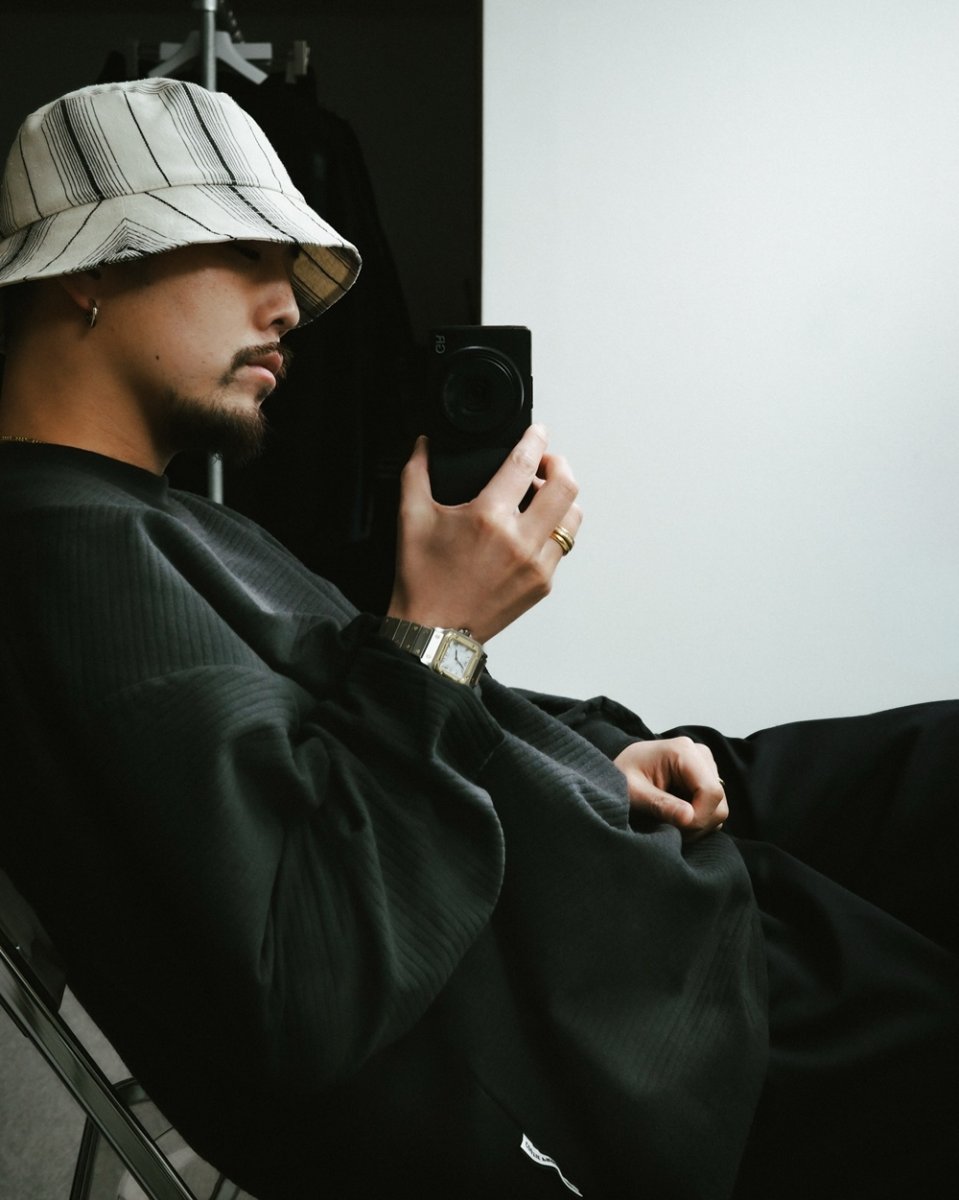 画像6: COOTIE PRODUCTIONS/Bumpy Border Jersey L/S Tee（Black）［バンピーボーダー長袖T-26春夏］ (6)