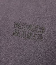画像4: WACKO MARIA/WASHED HEAVY WEIGHT ZIP HOODED SWEAT SHIRT（PURPLE）［ジップアップパーカー-26春夏］ (4)