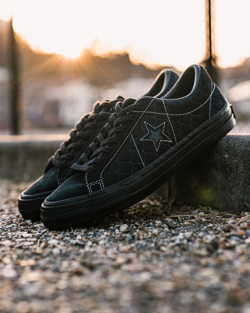 画像3: CONVERSE SKATEBOARDING/ONE STAR SK / HEEL COLLECTIVE（BLACK MONO）［ワンスター SK-26春夏］