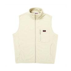 画像1: PORKCHOP/FLEECE VEST（NATURAL）［フリースベスト-25春夏］ (1)