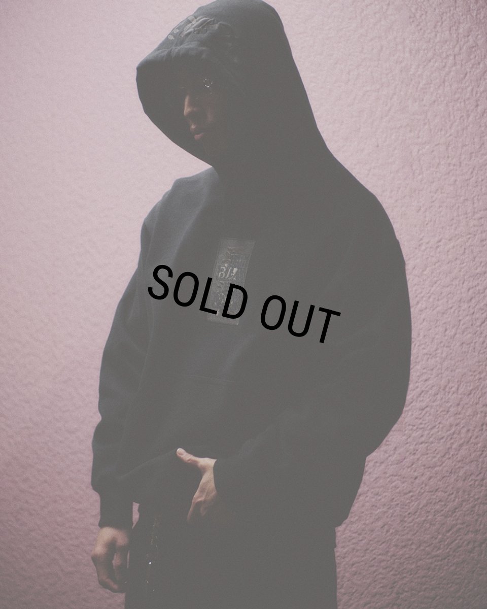画像3: BlackEyePatch/HWC LABEL HOODIE（BLACK） (3)