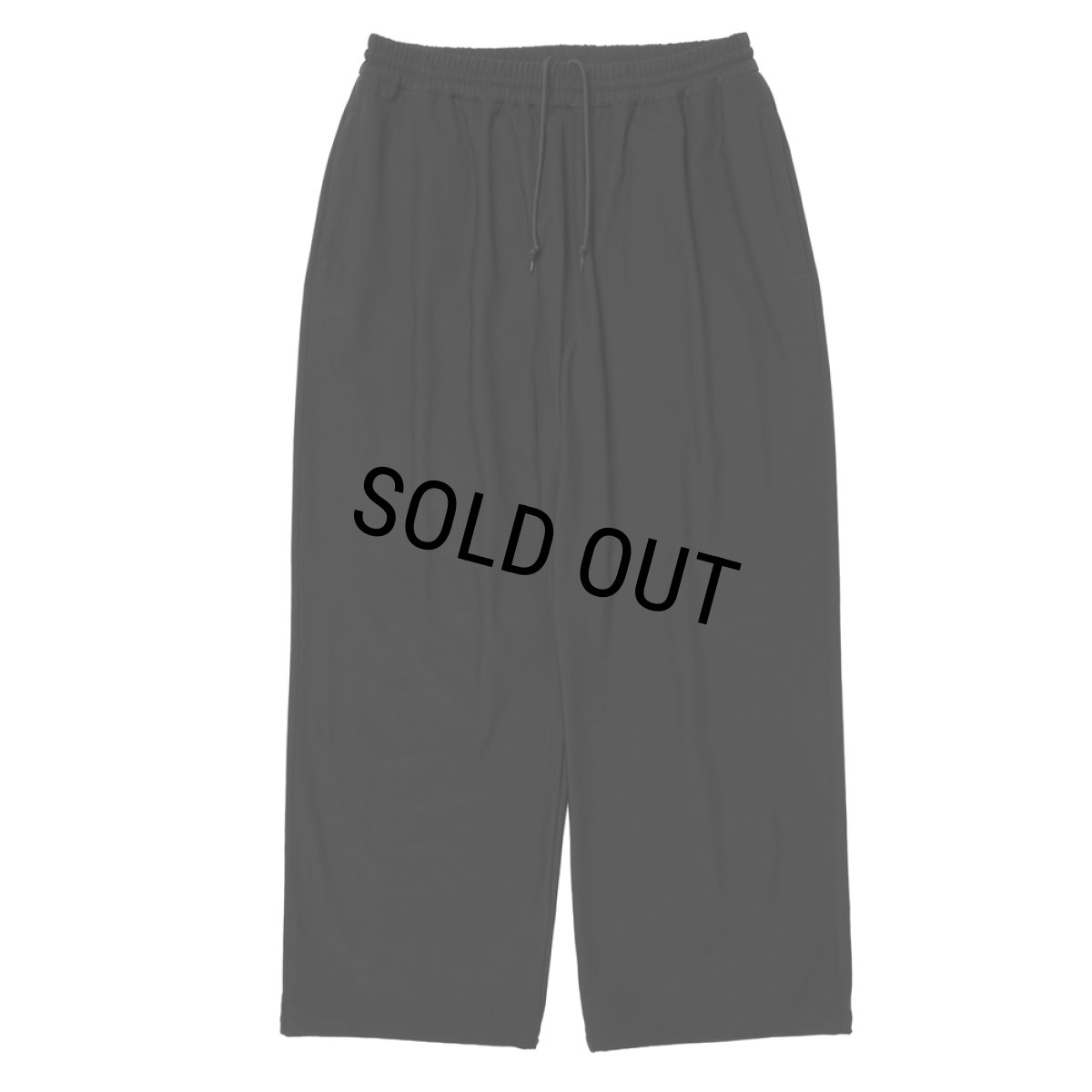 画像1: COOTIE PRODUCTIONS/Frost Weave Track Pants（Black）［フロストウィーヴトラックパンツ-26春夏］ (1)