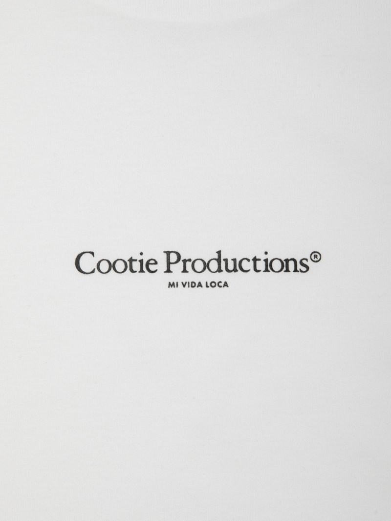 画像3: COOTIE PRODUCTIONS/Spanish Pima Boxy L/S Tee（White）［スパニッシュピマボクシー長袖T-26春夏］