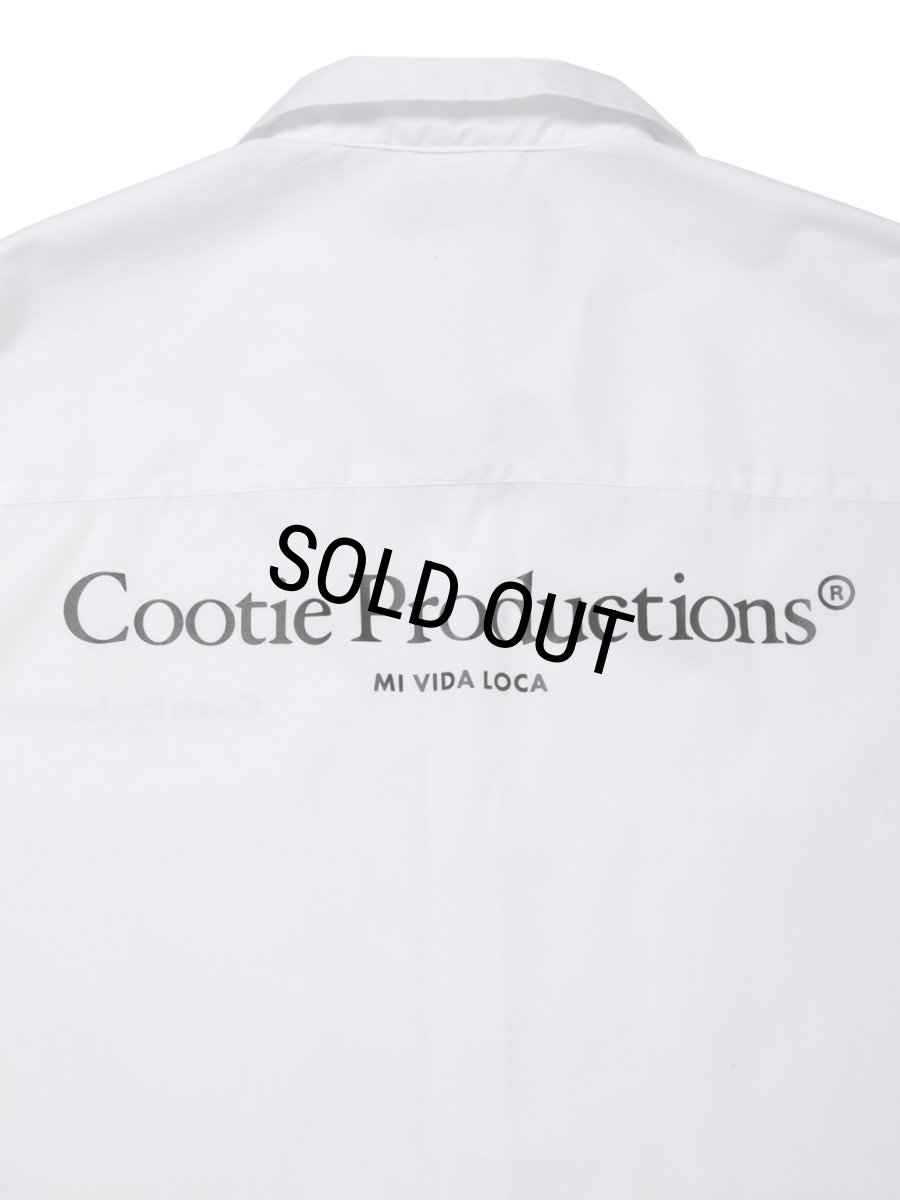 画像4: COOTIE PRODUCTIONS/Broad L/S Work Shirt（White）［ブロードワークシャツ-26春夏］ (4)
