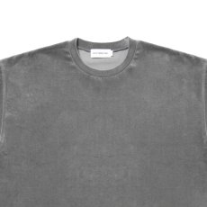 画像2: COOTIE PRODUCTIONS/Velour S/S Tee（Gray）［ベロアT-26春夏］ (2)