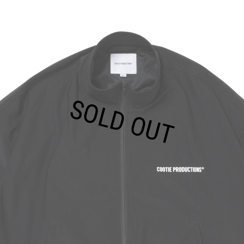 COOTIE PRODUCTIONS/Frost Weave Track Jacket（Black）［フロスト