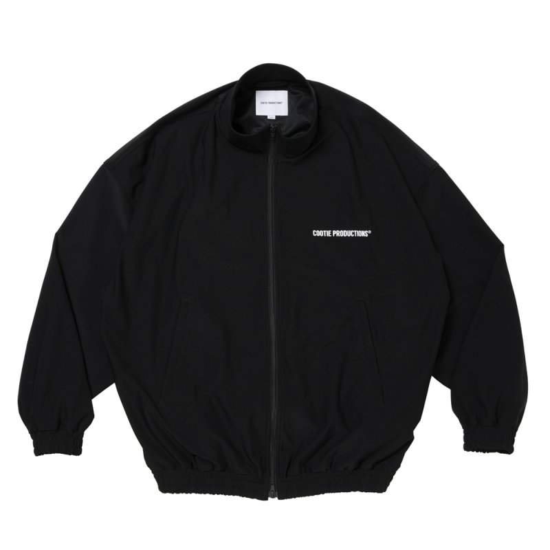 画像1: COOTIE PRODUCTIONS/Frost Weave Track Jacket（Black）［フロストウィーヴトラックJKT-26春夏］