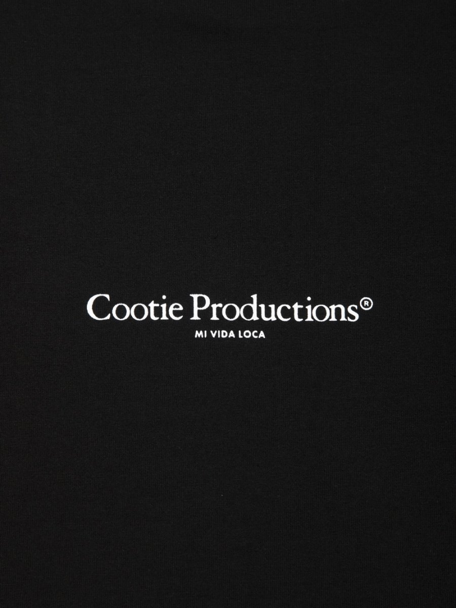 画像3: COOTIE PRODUCTIONS/Spanish Pima Boxy L/S Tee（Black）［スパニッシュピマボクシー長袖T-26春夏］ (3)