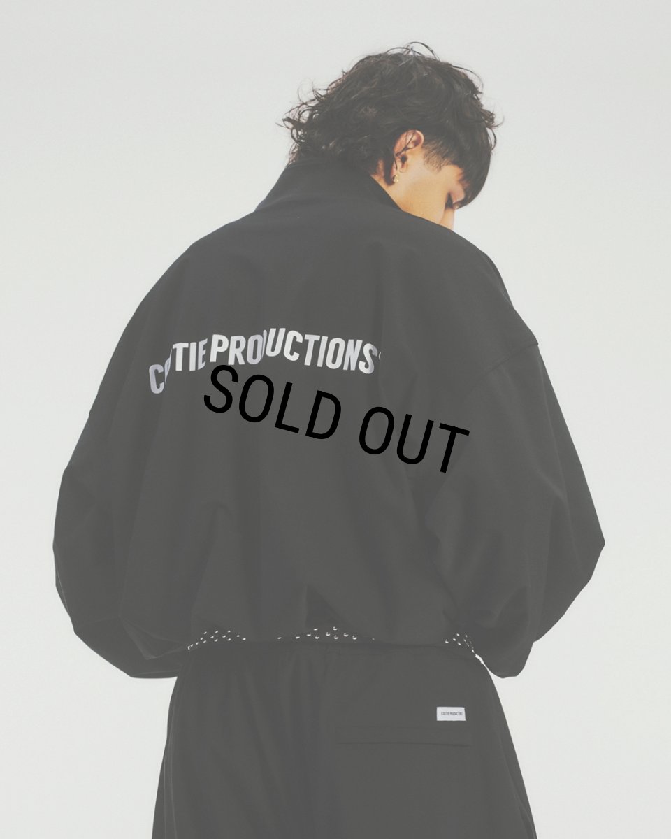画像11: COOTIE PRODUCTIONS/Frost Weave Track Jacket（Black）［フロストウィーヴトラックJKT-26春夏］ (11)