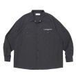 COOTIE PRODUCTIONS/Broad L/S Work Shirt（Black）［ブロードワーク