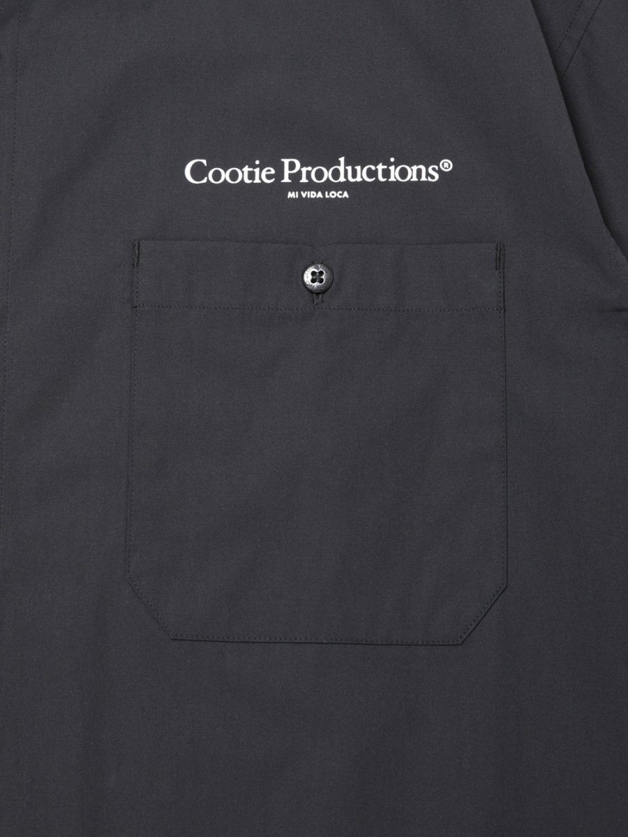 画像3: COOTIE PRODUCTIONS/Broad L/S Work Shirt（Black）［ブロードワークシャツ-26春夏］ (3)
