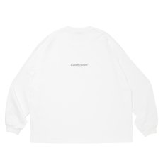画像1: COOTIE PRODUCTIONS/Spanish Pima Boxy L/S Tee（White）［スパニッシュピマボクシー長袖T-26春夏］ (1)