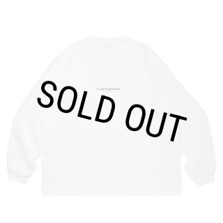 COOTIE PRODUCTIONS/Spanish Pima Boxy L/S Tee（White