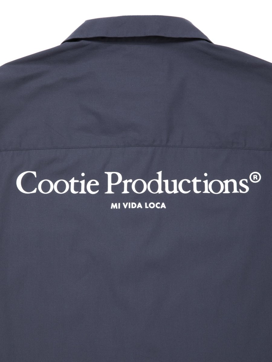 画像4: COOTIE PRODUCTIONS/Broad L/S Work Shirt（Navy）［ブロードワークシャツ-26春夏］ (4)