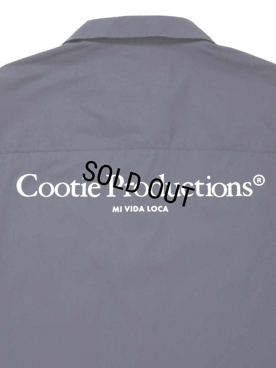 画像4: COOTIE PRODUCTIONS/Broad L/S Work Shirt（Navy）［ブロードワークシャツ-26春夏］ (4)