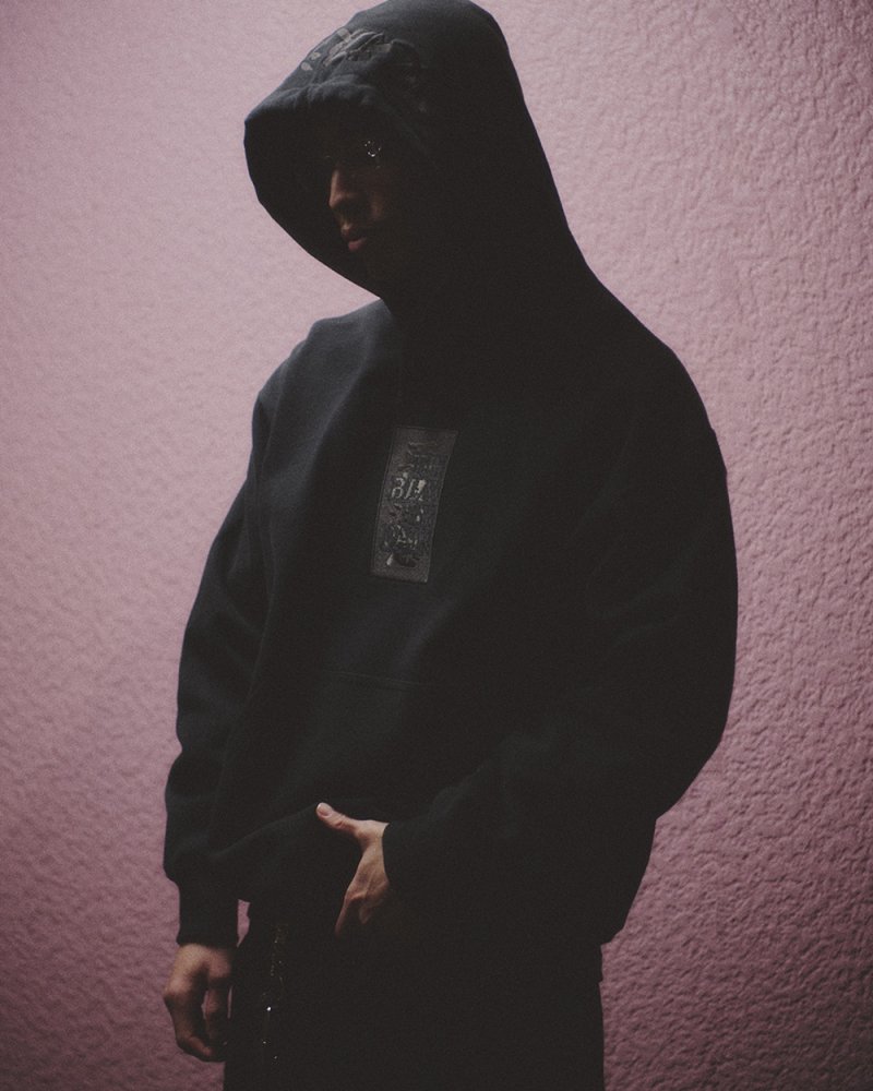 画像3: BlackEyePatch/HWC LABEL HOODIE（BLACK）