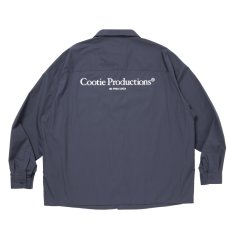 画像1: COOTIE PRODUCTIONS/Broad L/S Work Shirt（Navy）［ブロードワークシャツ-26春夏］ (1)