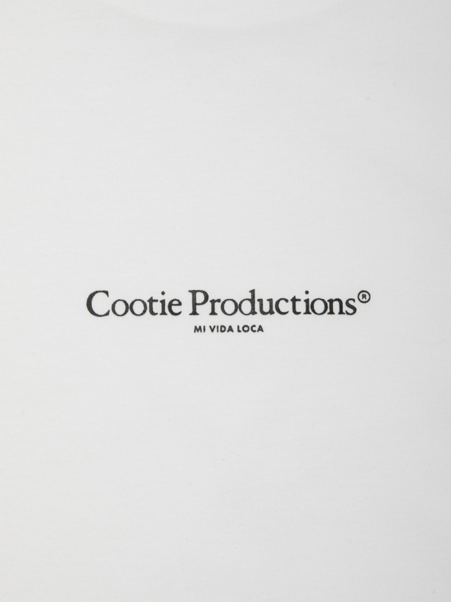 画像3: COOTIE PRODUCTIONS/Spanish Pima Boxy L/S Tee（White）［スパニッシュピマボクシー長袖T-26春夏］ (3)