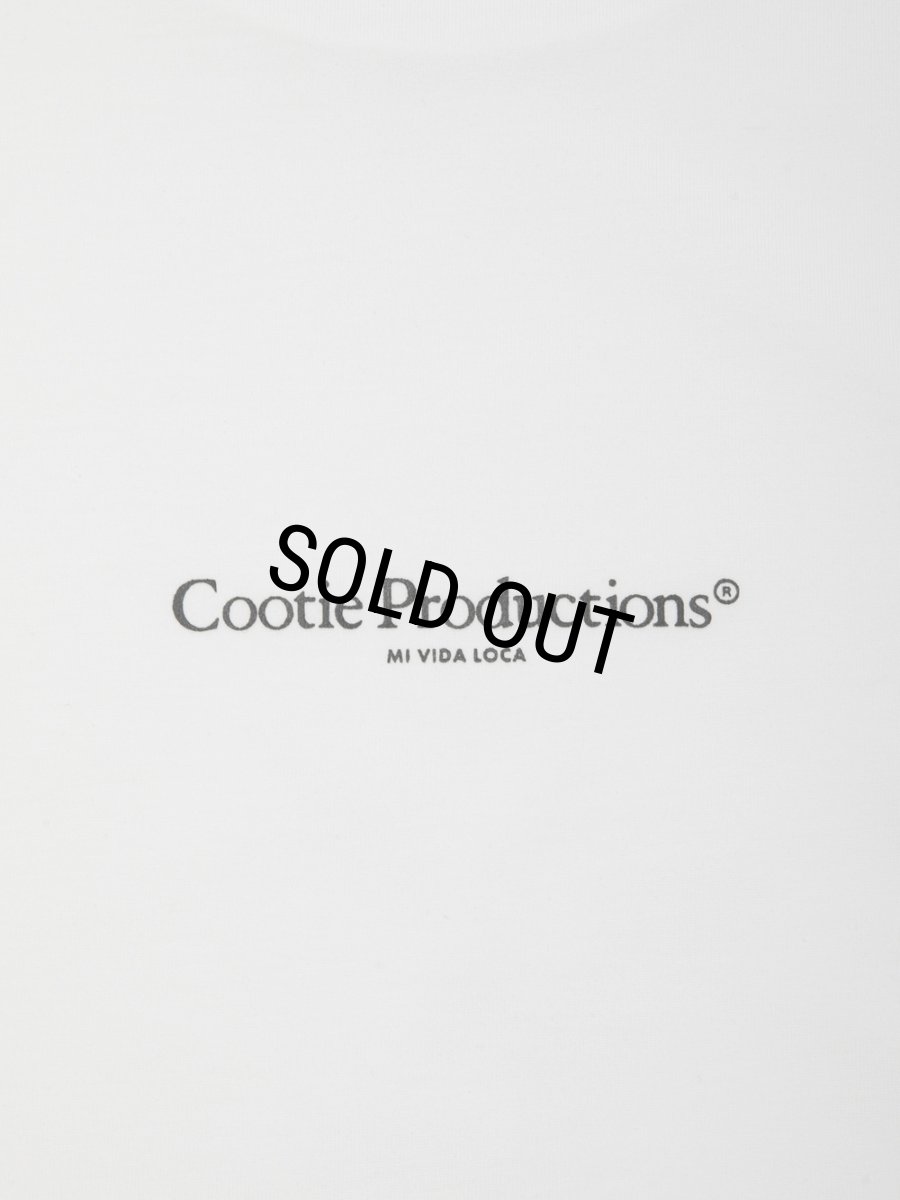 画像3: COOTIE PRODUCTIONS/Spanish Pima Boxy L/S Tee（White）［スパニッシュピマボクシー長袖T-26春夏］ (3)