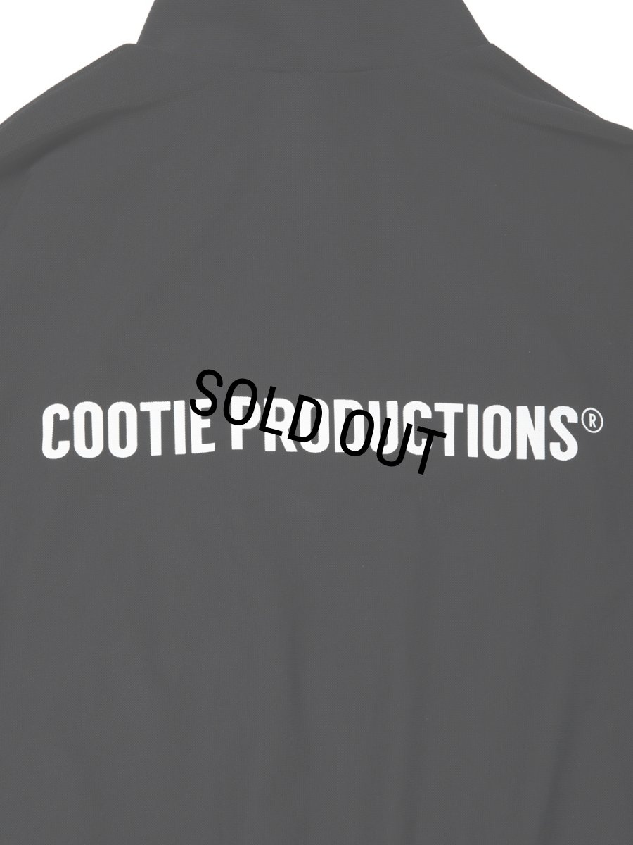 画像5: COOTIE PRODUCTIONS/Frost Weave Track Jacket（Black）［フロストウィーヴトラックJKT-26春夏］ (5)