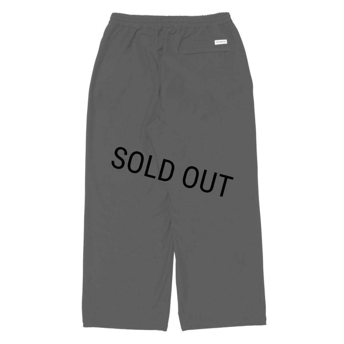 画像2: COOTIE PRODUCTIONS/Frost Weave Track Pants（Black）［フロストウィーヴトラックパンツ-26春夏］ (2)