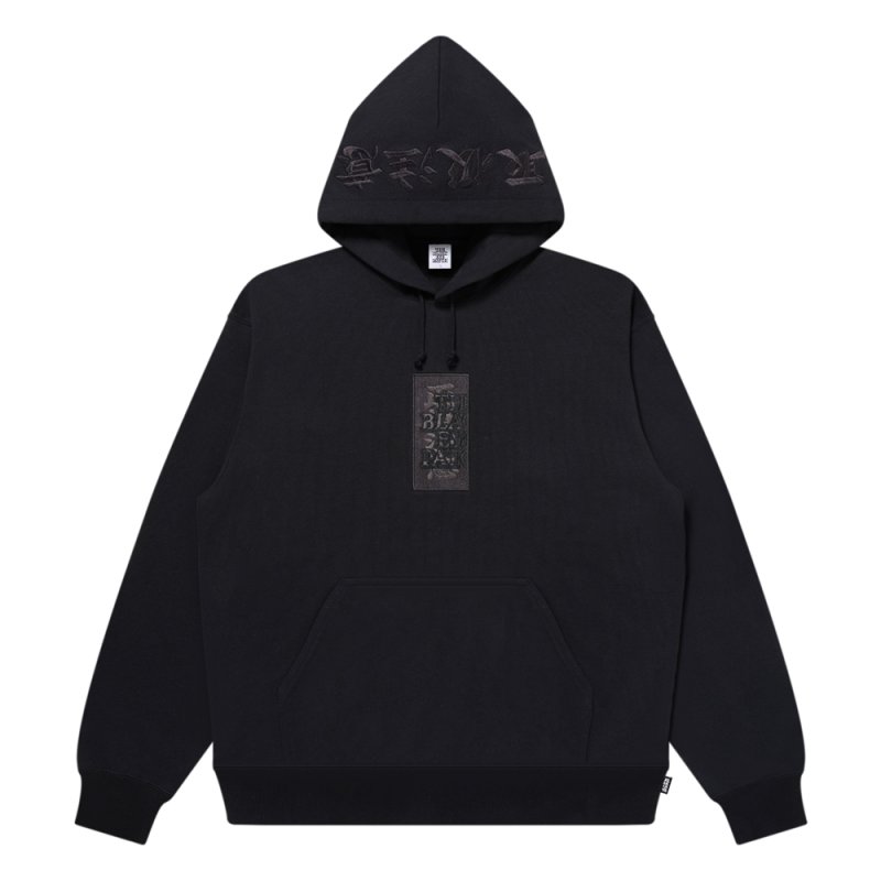 画像1: BlackEyePatch/HWC LABEL HOODIE（BLACK）