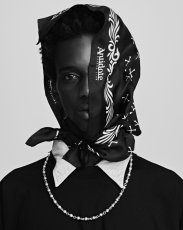 画像4: ANTIDOTE BUYERS CLUB/Silk Bandana（Black） (4)