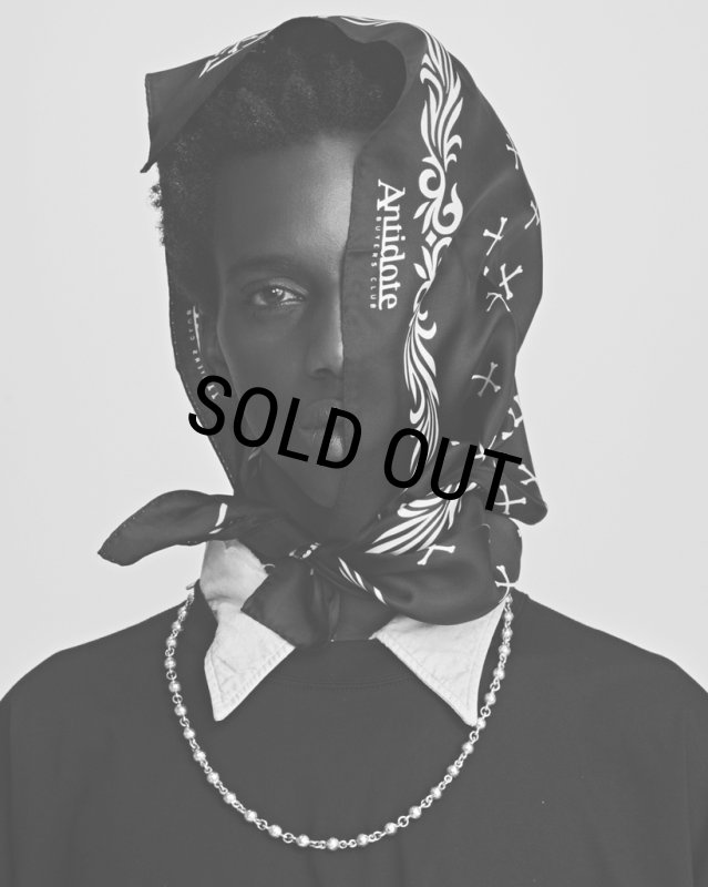 ANTIDOTE BUYERS CLUB/Silk Bandana（Black） - JONAS