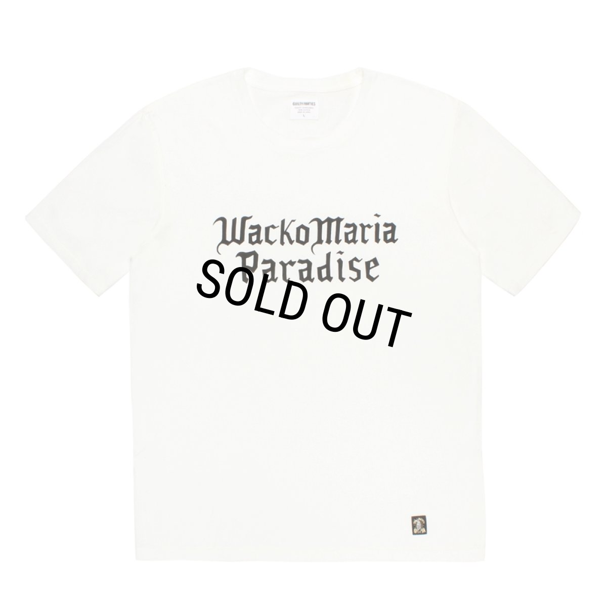 画像1: WACKO MARIA/STANDARD T-SHIRT（WHITE）［プリントT-26春夏］ (1)