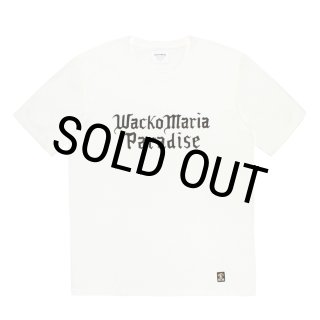 カ*ニ様 WACKO MARIA tシャツMサイズ WACKO MARIA/STANDARD T-SHIRT（WHITE）［プリントT-26春夏］ - JONAS
