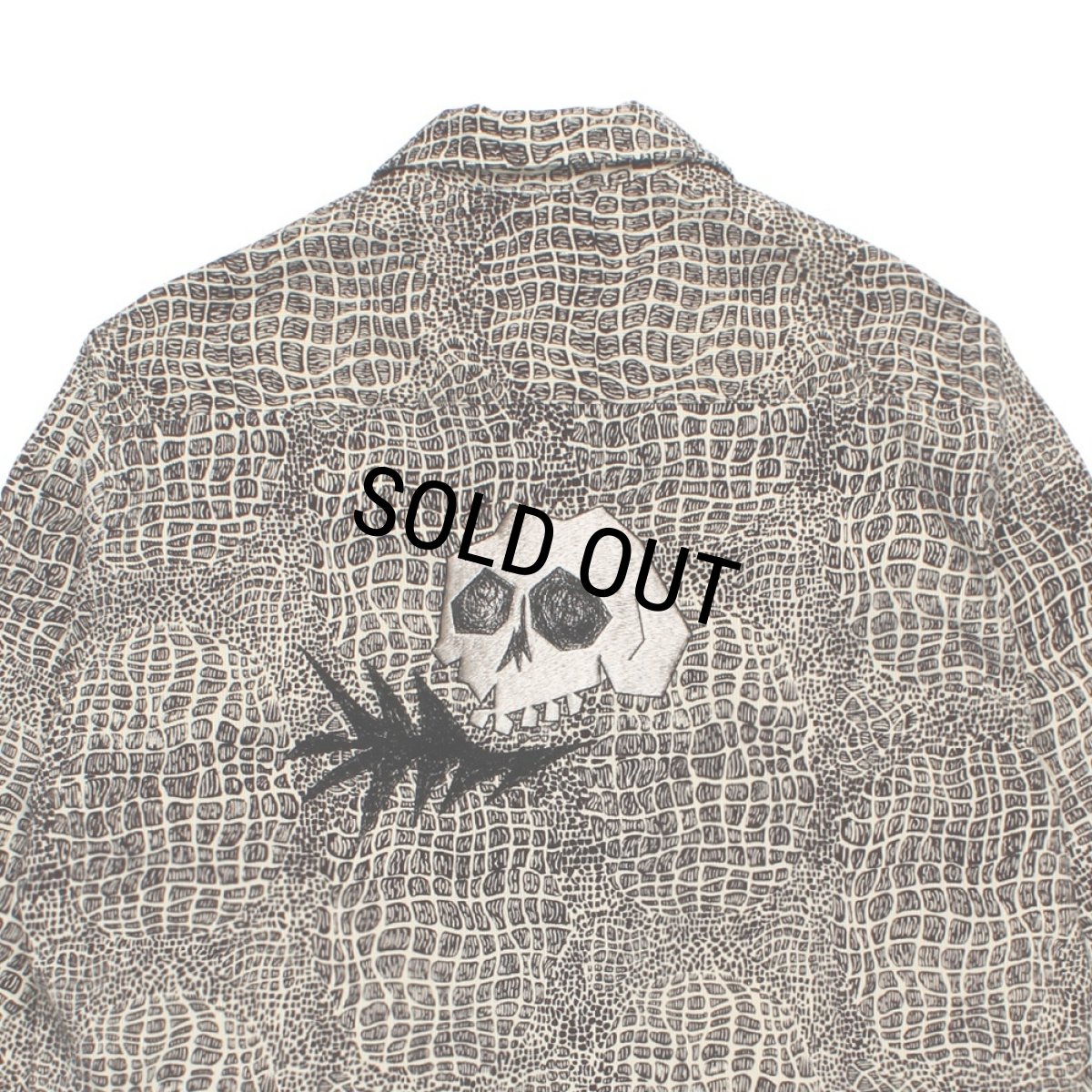 画像4: WACKO MARIA/WOLF'S HEAD / CORDUROY 50'S OPEN COLLAR SHIRT（ONE）［コーデュロイ50'Sオープンカラーシャツ-26春夏］ (4)
