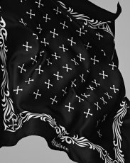 画像5: ANTIDOTE BUYERS CLUB/Silk Bandana（Black） (5)