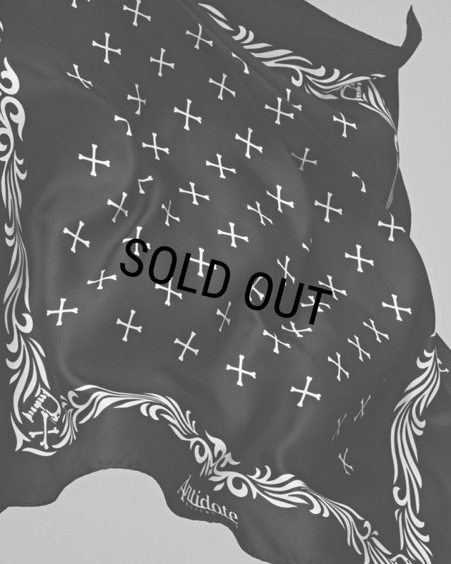 ANTIDOTE BUYERS CLUB/Silk Bandana（Black） - JONAS
