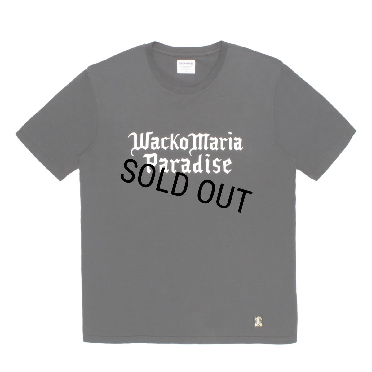 画像1: WACKO MARIA/STANDARD T-SHIRT（BLACK）［プリントT-26春夏］ (1)