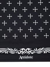 画像2: ANTIDOTE BUYERS CLUB/Silk Bandana（Black） (2)