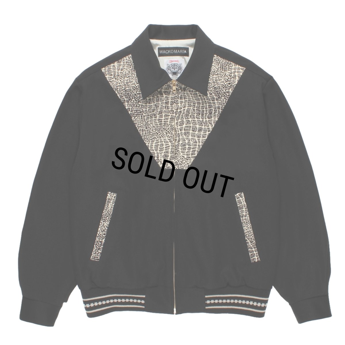 画像1: WACKO MARIA/WOLF'S HEAD / 50'S  JACKET（BLACK）［50'Sジャケット-26春夏］ (1)