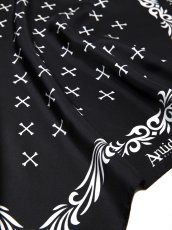 画像3: ANTIDOTE BUYERS CLUB/Silk Bandana（Black） (3)