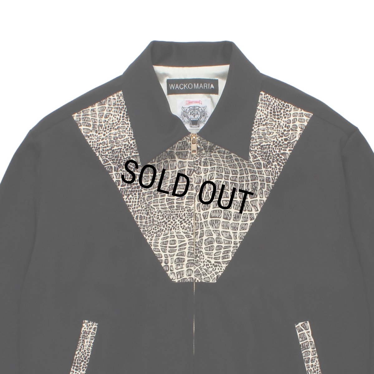 画像2: WACKO MARIA/WOLF'S HEAD / 50'S  JACKET（BLACK）［50'Sジャケット-26春夏］ (2)
