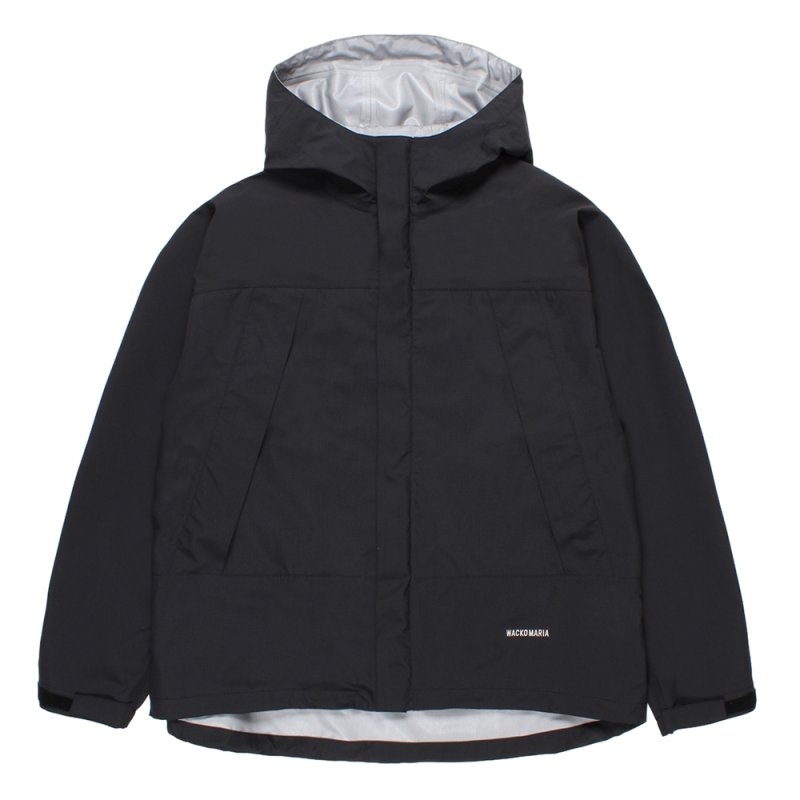 画像1: WACKO MARIA/3 LAYER MOUNTAIN PARKA（BLACK）［3レイヤーマウンテンパーカー-26春夏］