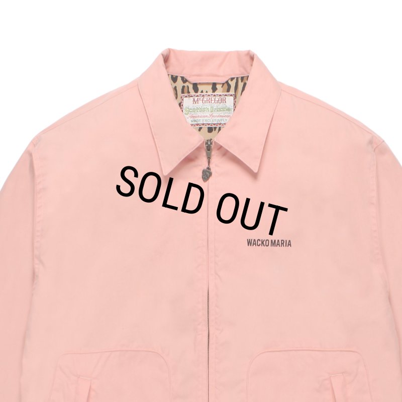 WACKO MARIA/MCGREGOR / DRIZZLER JACKET（PINK）［ドリズラーJKT-26春
