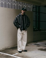 画像4: COOTIE PRODUCTIONS/12.5oz Denim 5 Pocket Square Leg Pants（Ivory）［デニムスクエアレッグパンツ-26春夏］ (4)