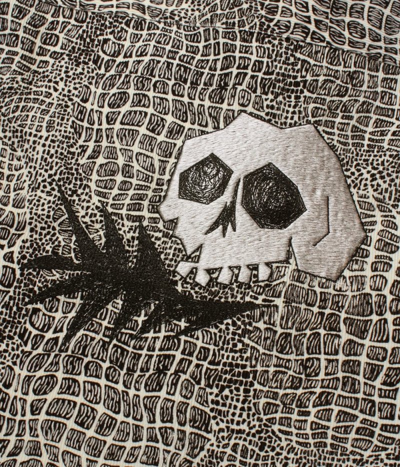 画像3: WACKO MARIA/WOLF'S HEAD / CORDUROY 50'S OPEN COLLAR SHIRT（ONE）［コーデュロイ50'Sオープンカラーシャツ-26春夏］