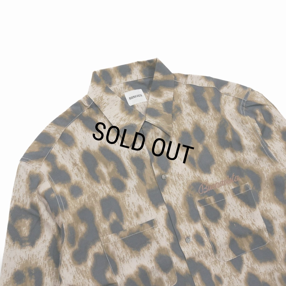 画像3: BUENA VISTA/Guay leopard shirt（BEIGE）［レオパードシャツ-26春夏］ (3)