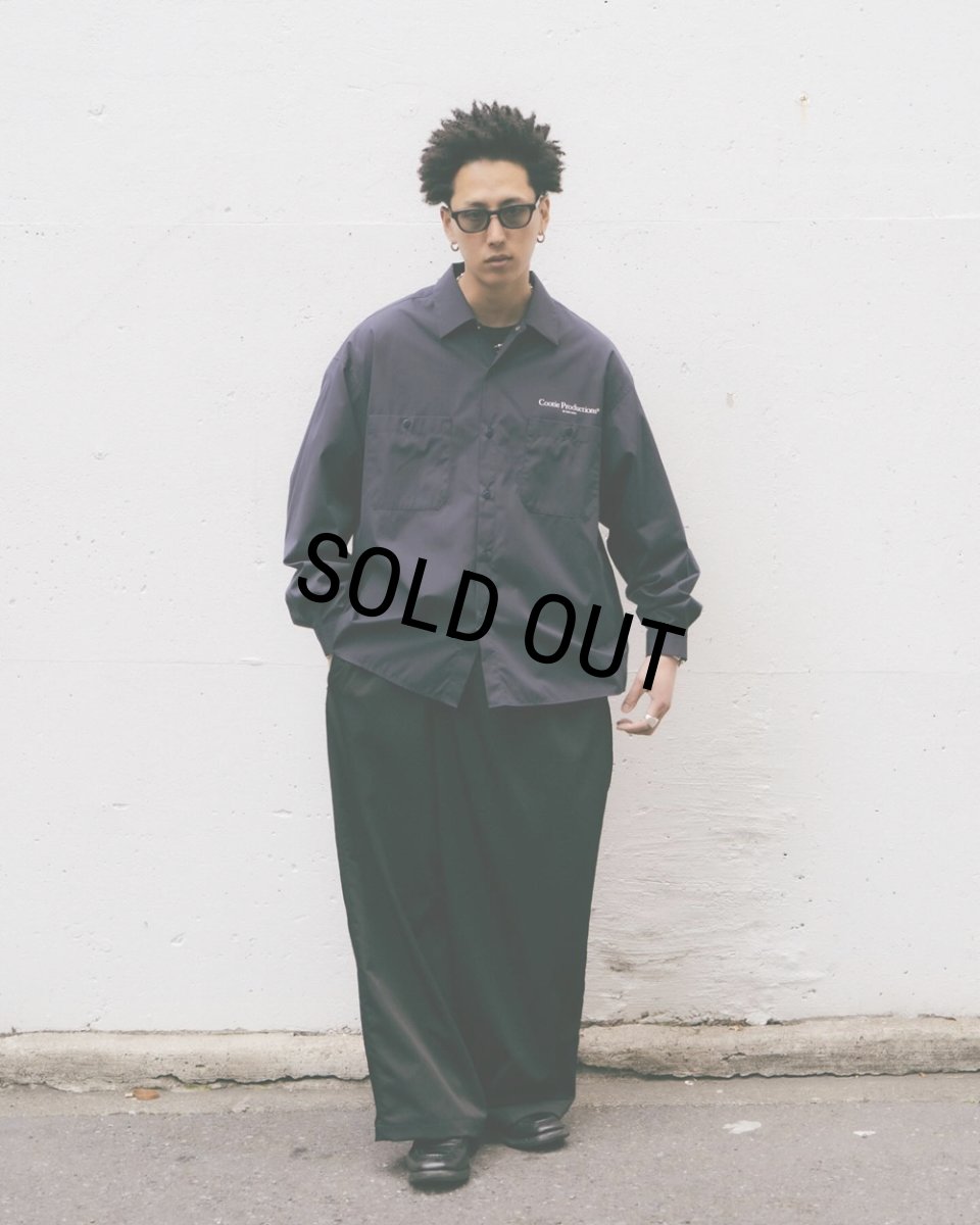 画像5: COOTIE PRODUCTIONS/Broad L/S Work Shirt（Black）［ブロードワークシャツ-26春夏］ (5)