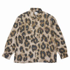 画像1: BUENA VISTA/Guay leopard shirt（BEIGE）［レオパードシャツ-26春夏］ (1)